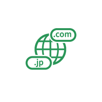 ドメイン管理やWebサイト公開を表すアイコン